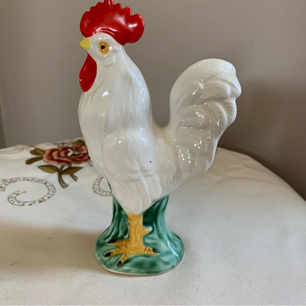 Vintage ESD rooster figurine
